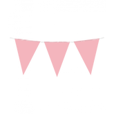 Vlaggenlijn Pastel Roze 10m